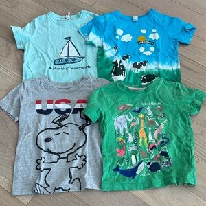 Green Animal Adventure Kids T-Shirt